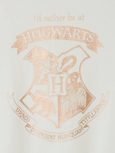 T-shirt Harry Potter®, para criança BRANCO CLARO LISO COM MOTIVO 