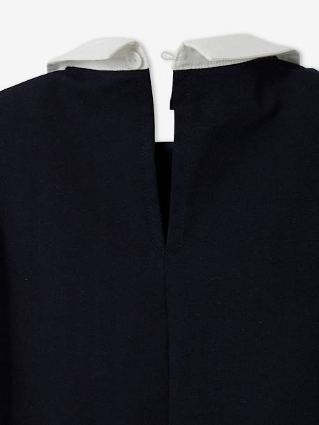 Vestido Harry Potter®, para criança AZUL ESCURO LISO COM MOTIVO 