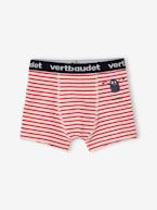 Lote de 7 boxers stretch monstros, para menino BRANCO CLARO ESTAMPADO 