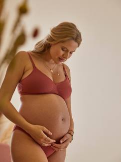 Toda a Seleção-Roupa grávida-Lingerie-Soutiens-Lote de 2 soutiens em algodão stretch, especial gravidez e amamentação