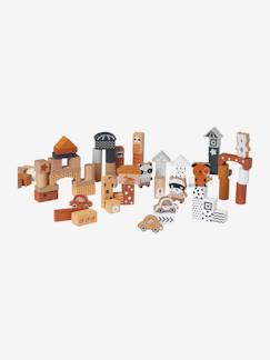 Brinquedos-Primeira idade-Conjunto com várias construções, Guaxinim, em madeira FSC®