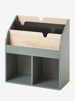 Quarto e Arrumação-Arrumação-Móveis de arrumação-Móvel de arrumação 2 compartimentos + estante-biblioteca Montessori, School