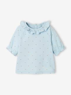 Bebé 0-36 meses-Camisola com gola larga, para bebé