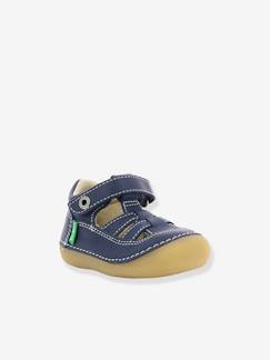 Calçado-Calçado bebé (17-26)-Sandálias em pele, para bebé, Sushy Originel Softers da KICKERS®