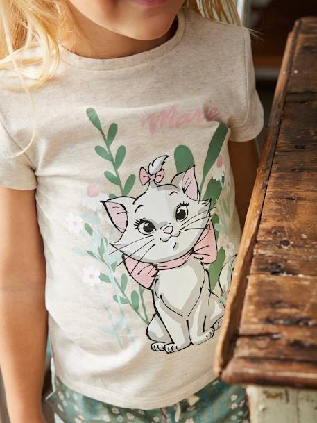 Conjunto de 2 peças, Marie Os Aristogatos® da Disney, para criança BEGE CLARO LISO COM MOTIVO 