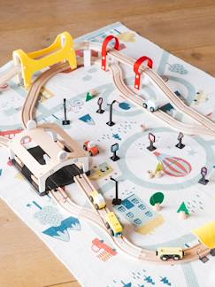Ecorresponsáveis-Brinquedos-Jogos de imaginação-Pista de comboio com 66 peças