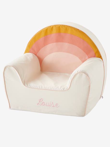 Cadeirão personalizável em espuma, Arco-íris BRANCO CLARO BICOLOR/MULTICOLO 