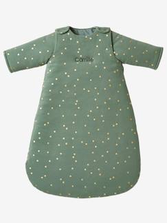 Têxtil-lar e Decoração-Roupa de cama bebé-Sacos de bebé-Saco de bebé personalizável, com mangas amovíveis, Green Forest