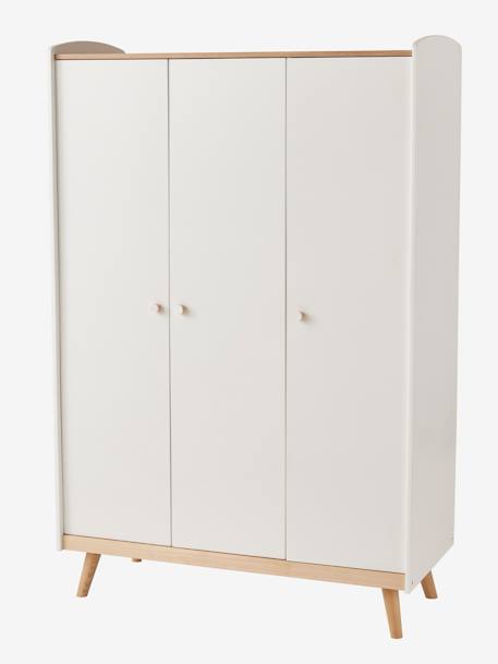 Armário com 3 portas, Confetes BRANCO CLARO BICOLOR/MULTICOLO 