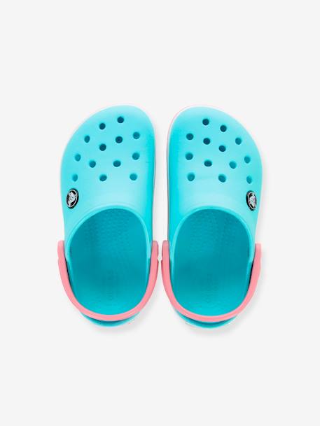 Socas para criança, Crocband Clog K CROCS™ AZUL CLARO LISO+marinho+ROSA CLARO LISO 