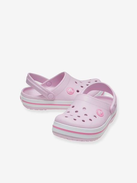 Socas para criança, Crocband Clog K CROCS™ AZUL CLARO LISO+marinho+ROSA CLARO LISO 