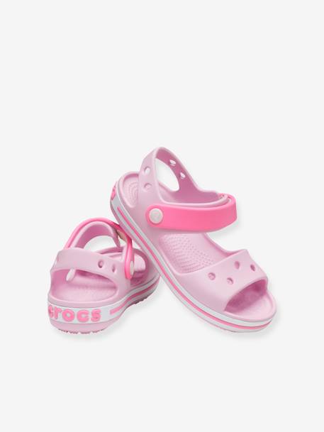 Sandálias para criança, Crocband Sandal Kids CROCS™ AZUL ESCURO LISO+AZUL MEDIO LISO+ROSA CLARO LISO 