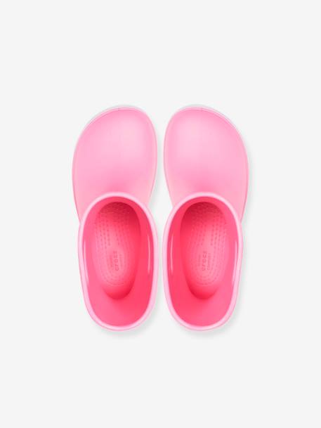 Galochas para criança, Crocband Rain Boot K CROCS™ ROSA CLARO LISO 