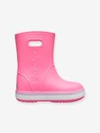 Galochas para criança, Crocband Rain Boot K CROCS™ ROSA CLARO LISO 