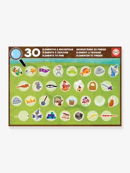 Puzzle de 50 peças Detetive no Castelo - EDUCA VERDE ESCURO BICOLOR/MULTICOLO 