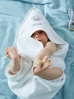 Personalizáveis-Bebé 0-36 meses-Capas, roupões de banho-Conjunto personalizável com capa + luva de banho
