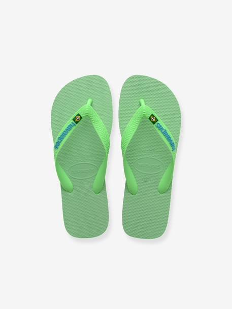 HAVAIANAS Brasil logo, para criança verde 