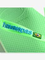 HAVAIANAS Brasil logo, para criança verde 