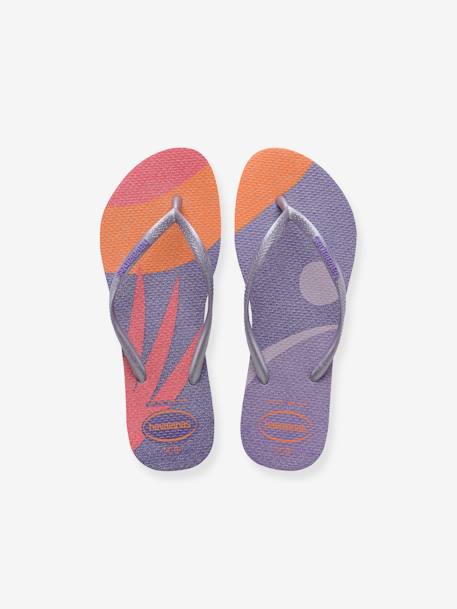 HAVAIANAS Slim Palette Glow, para criança lilás 