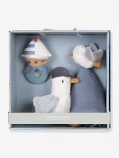 Brinquedos-Primeira idade-Bonecos-doudou, peluches e brinquedos em tecido-Caixa Oferta Gaivota - Sailors Bay - LITTLE DUTCH