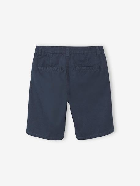 Bermudas chino, para menino AZUL MEDIO LISO COM MOTIVO+azul-acinzentado+bege+verde 