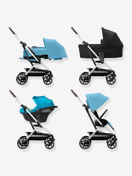 Carrinho de bebé reversível, todo o terreno, CYBEX Eezy S Twist+ 2 azul 