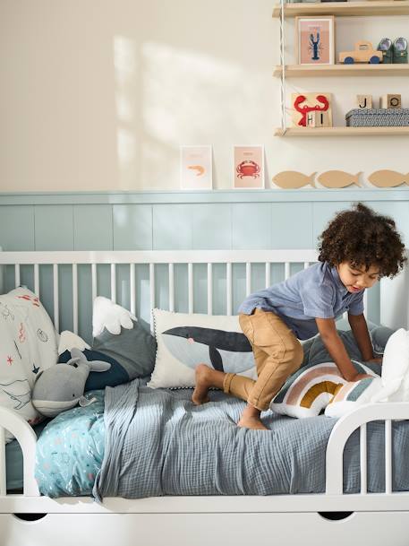 Cama evolutiva para bebé, Holidays BRANCO CLARO LISO 