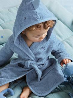 Personalizáveis-Bebé 0-36 meses-Capas, roupões de banho-Roupão personalizável para bebé, Pequeno Dinossauro