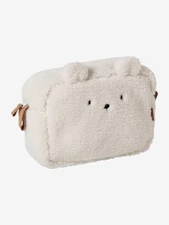 Bolsa de cuidados de higiene Urso, em sherpa, Pequeno Nómada