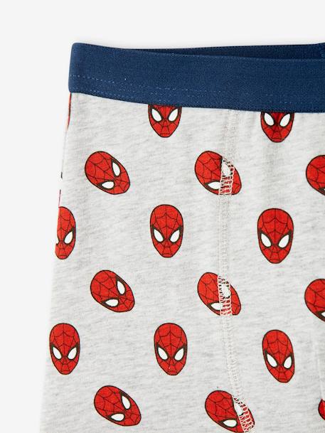 Lote de 3 boxers Homem-Aranha da Marvel® AZUL ESCURO LISO 