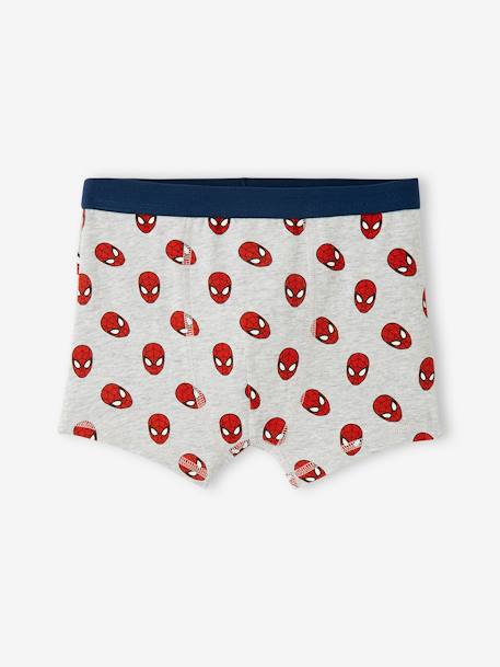 Lote de 3 boxers Homem-Aranha da Marvel® AZUL ESCURO LISO 