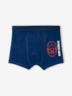 Lote de 3 boxers Homem-Aranha da Marvel® AZUL ESCURO LISO 