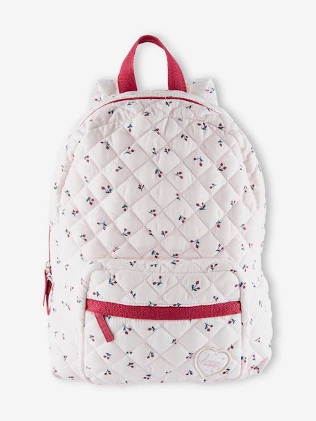 Mochila estampada com cerejas, para menina ROSA CLARO ESTAMPADO 