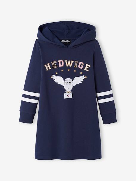 Vestido estilo sweat Harry Potter®, para criança AZUL ESCURO LISO COM MOTIVO 