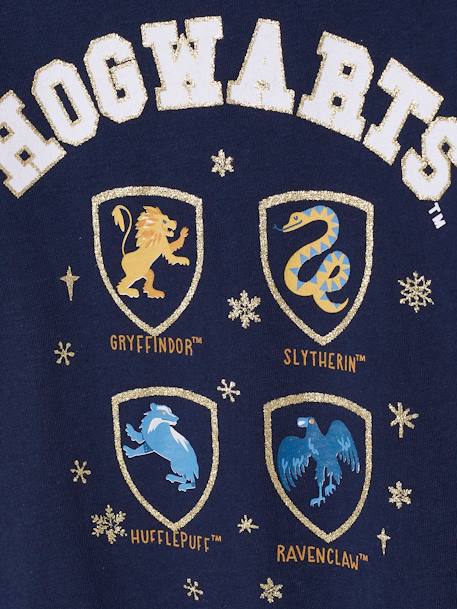 Camisola Harry Potter®, de mangas compridas, para criança AZUL ESCURO LISO COM MOTIVO 