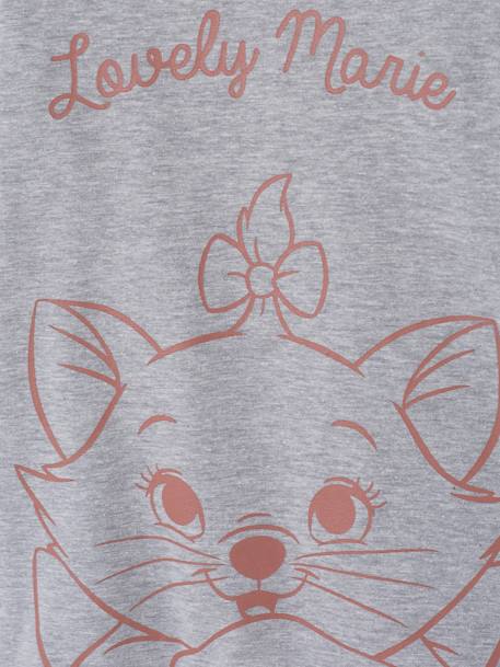 Camisola Marie Os Aristogatos da Disney®, de mangas compridas, para criança CINZENTO CLARO LISO COM MOTIVO 