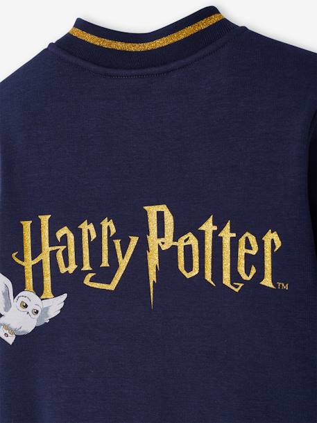 Blusão Harry Potter® estilo Teddy, para criança AZUL ESCURO LISO COM MOTIVO 