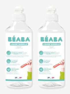 Lotes e Packs-Puericultura-Alimentação Bebé-Biberões, acessórios-Lote de 2 frascos de detergente de louça (500 ml) da BEABA