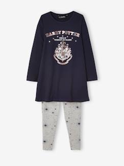 Menina 2-14 anos-Conjunto Camisa de noite + Leggings do Harry Potter
