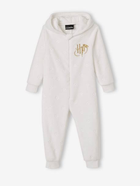 Macacão-pijama Harry Potter®, para criança BRANCO CLARO LISO COM MOTIVO 