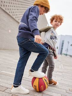 Menino 2-14 anos-Jeans direitos indestrutíveis, para menino