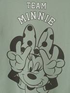 Sweat Minnie da Disney® com capuz, para criança VERDE ESCURO LISO COM MOTIVO 