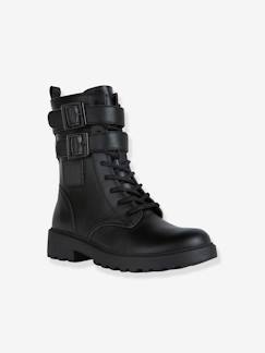 Calçado-Calçado menina (23-38)-Botas com tiras e atacadores, Casey da GEOX®