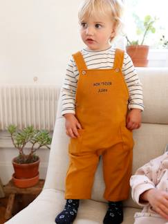 Personalizáveis-Bebé 0-36 meses-Macacões-Conjunto para personalizar, camisola e jardineiras em moletão, para bebé