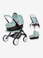 Maxi Cosi Carrinho com Alcofa 3 em 1 - SMOBY rosa+verde 