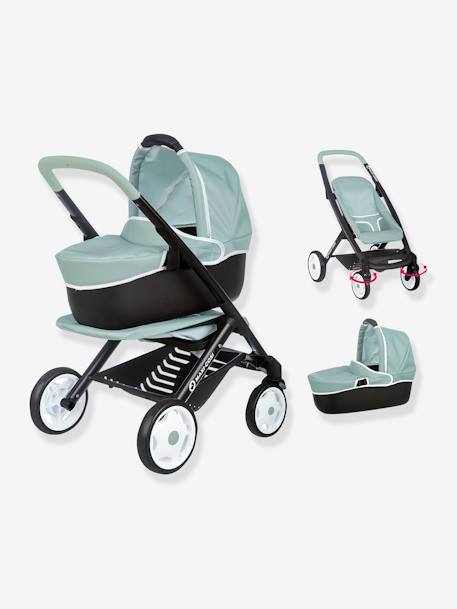 Maxi Cosi Carrinho com Alcofa 3 em 1 - SMOBY rosa+verde 