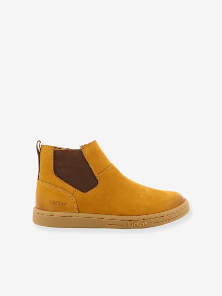 Botas em pele, para criança, Tackbo da KICKERS® caramelo 