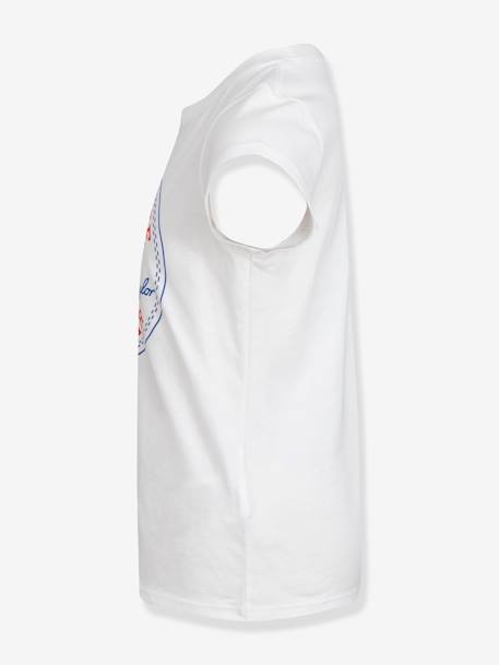 T-shirt para criança, Chuck Patch da CONVERSE branco+cinzento 