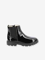 Botas em pele, para criança, Groofit da KICKERS® cinzento+preto 