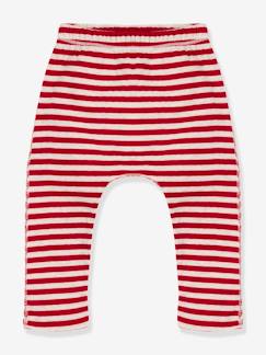 -Calças às riscas para bebé - Petit Bateau